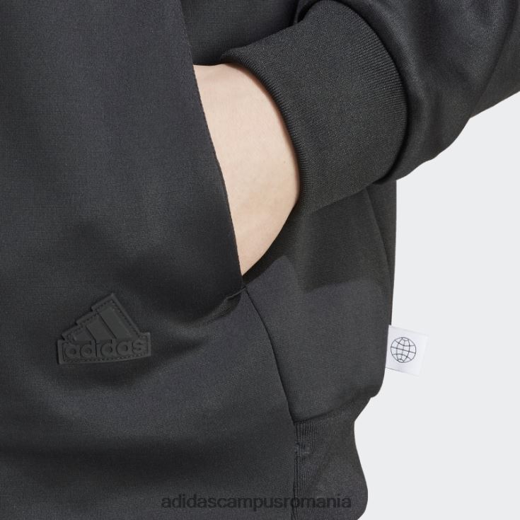 adidas campus romania black city escape aeroready warming track top bărbați negru J266N213528
