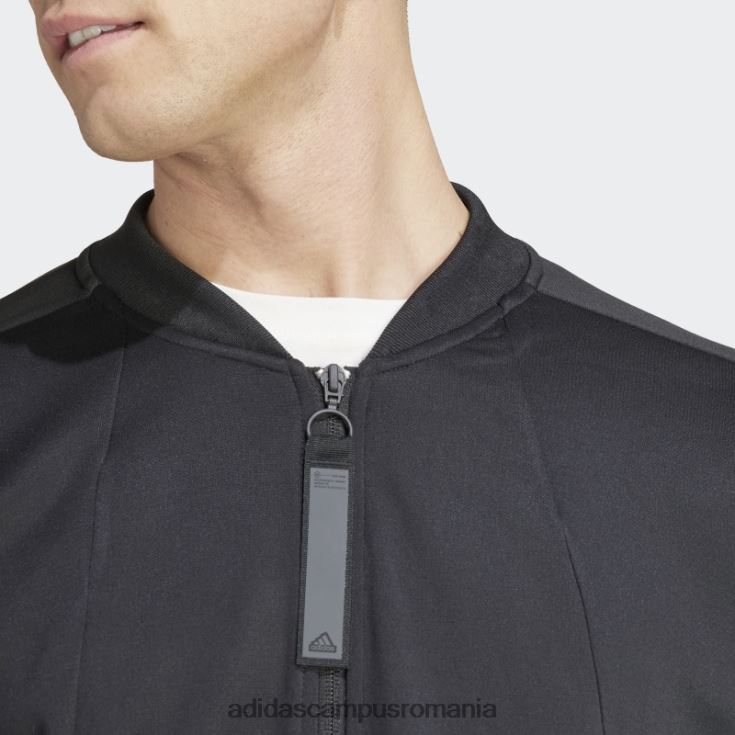 adidas campus romania black city escape aeroready warming track top bărbați negru J266N213528