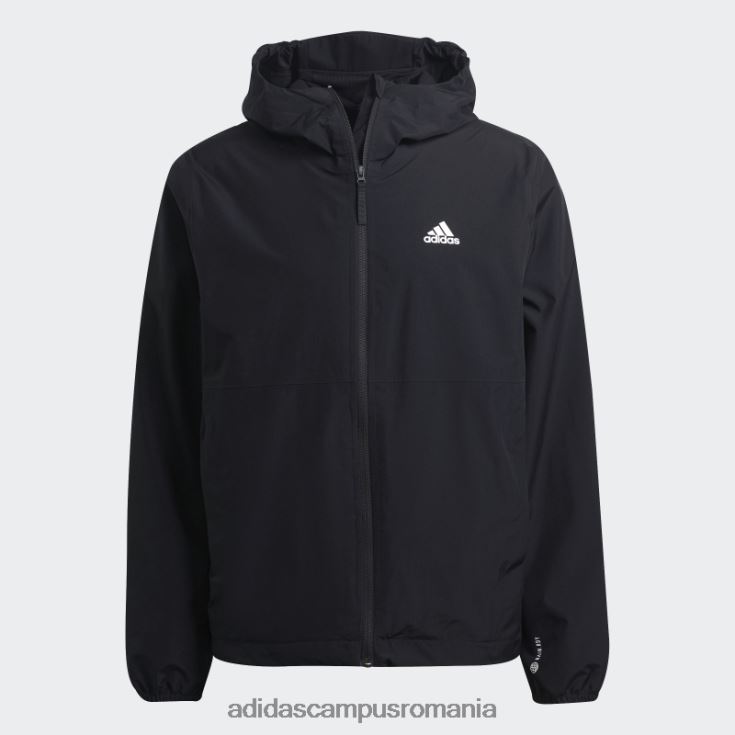 adidas campus romania black essentials rain.rdy jachetă bărbați negru J266N26046