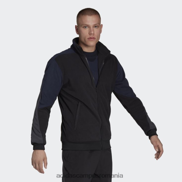 adidas campus romania bluză polar fleece negru bărbați negru J266N27105