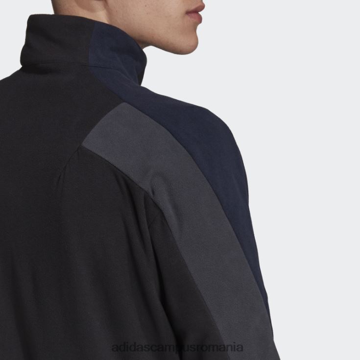 adidas campus romania bluză polar fleece negru bărbați negru J266N27105