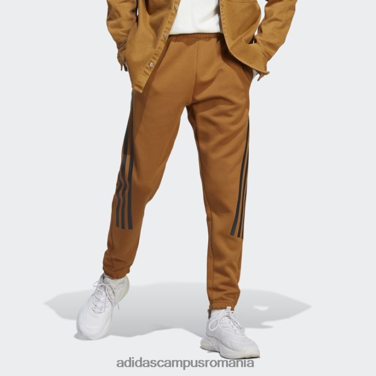 adidas campus romania bronz future icons pantaloni cu 3 dungi bărbați bronz J266N21018
