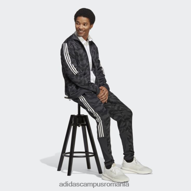 adidas campus romania carbon tiro costum-up stil de viață joggeri bărbați carbon J266N213330