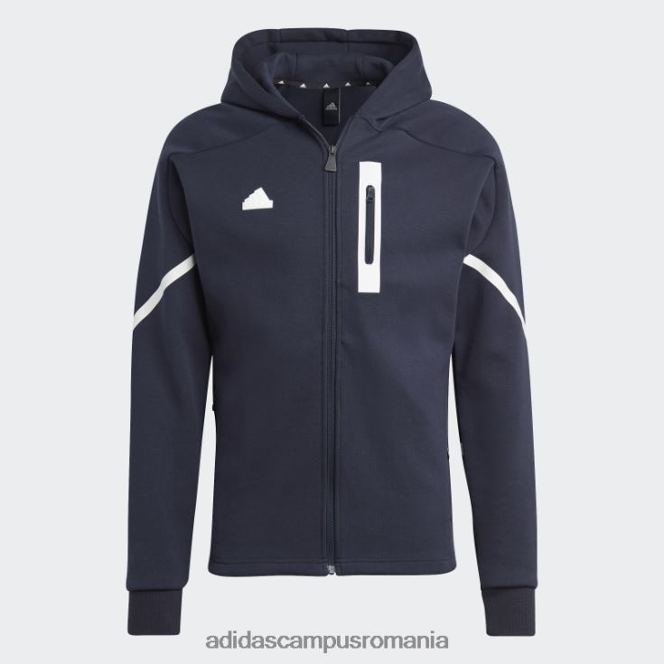 adidas campus romania cerneală concepută pentru hanoracul adidas cu fermoar complet Gameday bărbați cerneală J266N213257