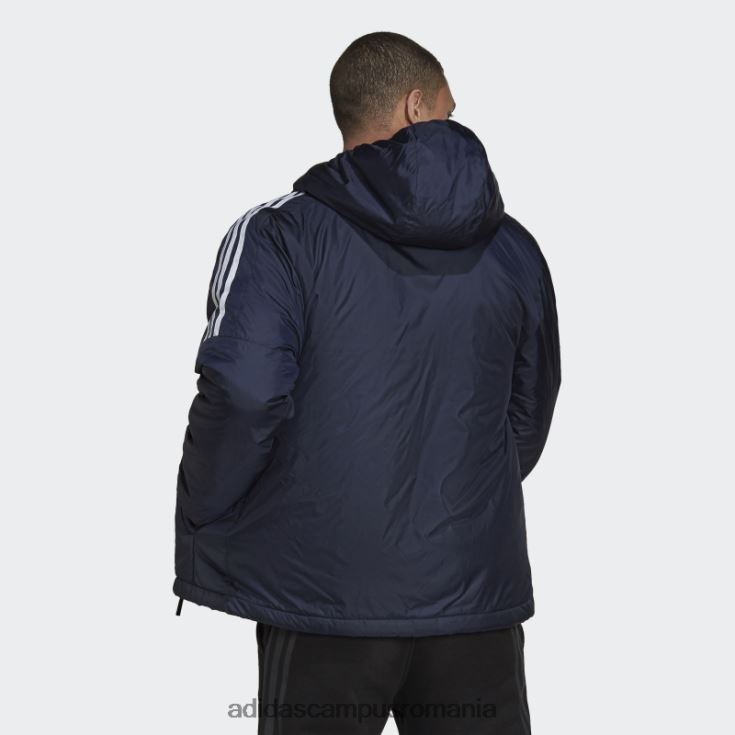 adidas campus romania cerneală jachetă cu glugă izolată bărbați cerneală J266N25618