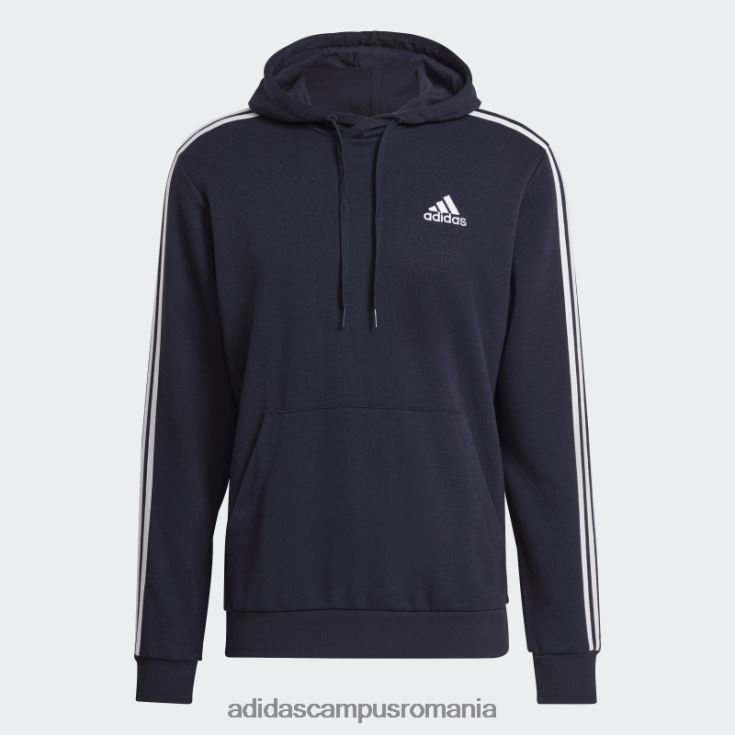 adidas campus romania cerneală pentru hanorac cu 3 dungi French Terry bărbați cerneală/alb J266N26565