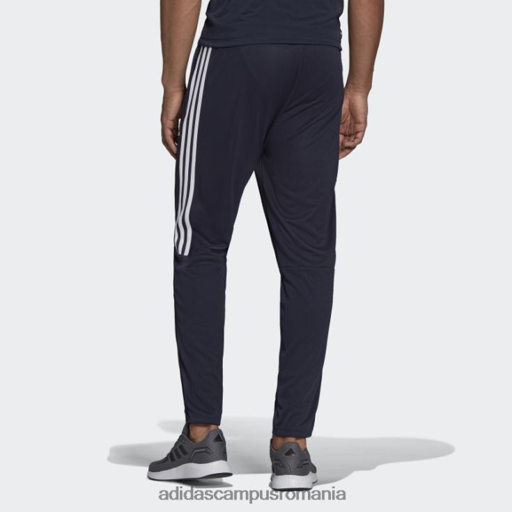 adidas campus romania cerneală pentru pantaloni aeroready sereno slim, tăiat conic, cu 3 dungi bărbați cerneală J266N26398