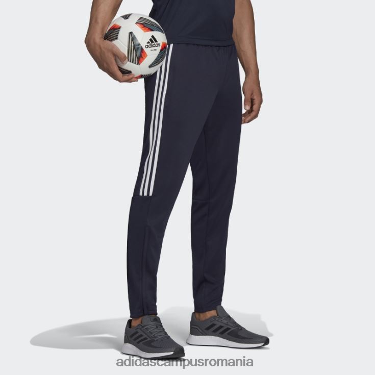 adidas campus romania cerneală pentru pantaloni aeroready sereno slim, tăiat conic, cu 3 dungi bărbați cerneală J266N26398
