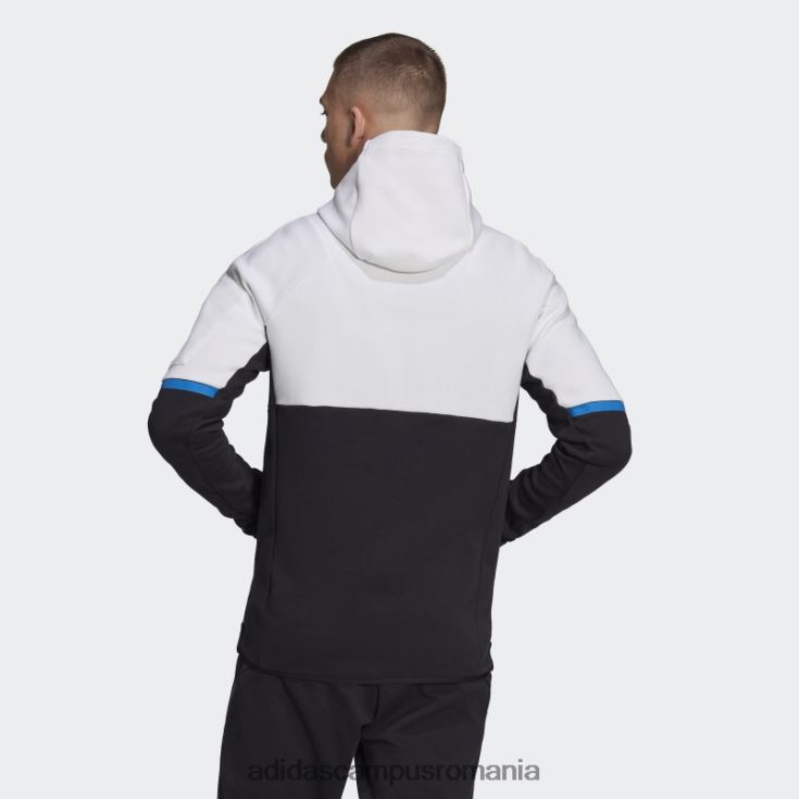 adidas campus romania conceput pentru gameday jachetă cu fermoar complet alb adidas bărbați alb J266N214604