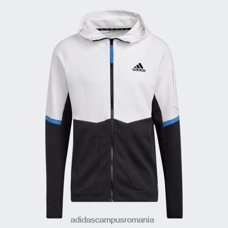 adidas campus romania conceput pentru gameday jachetă cu fermoar complet alb adidas bărbați alb J266N214604