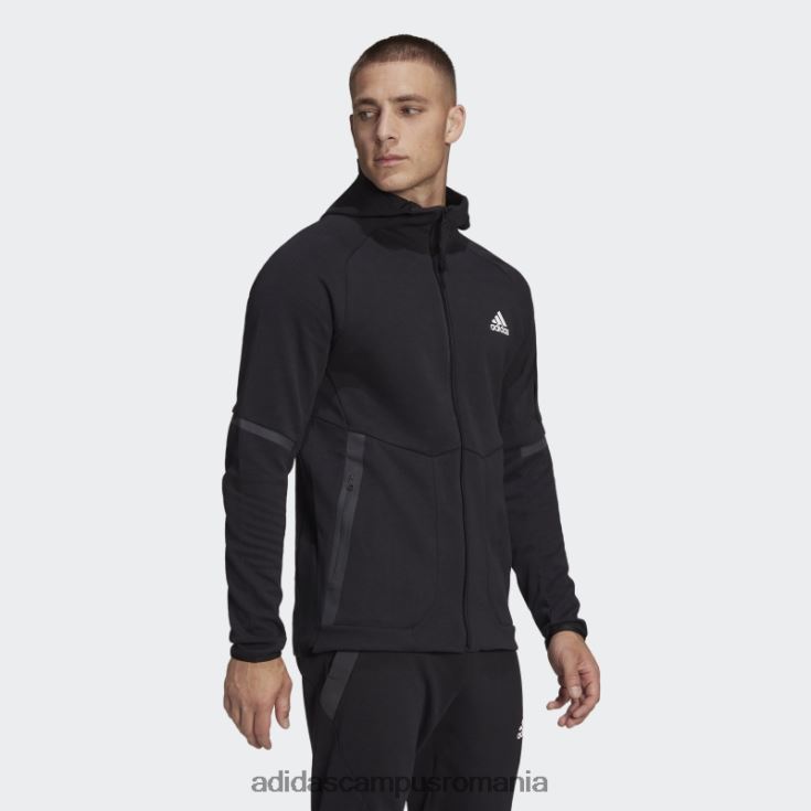 adidas campus romania concepută pentru gameday jachetă neagră cu fermoar bărbați negru J266N21610