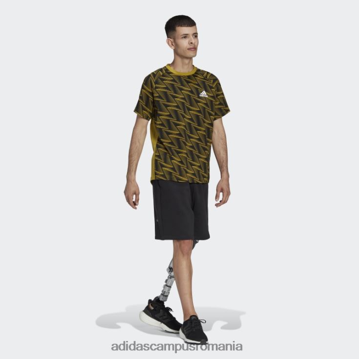 adidas campus romania conceput pentru ziua de joc, tricou de călătorie olive bărbați măsliniu/negru J266N27165