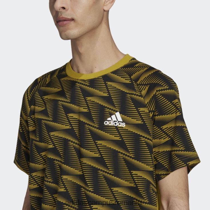 adidas campus romania conceput pentru ziua de joc, tricou de călătorie olive bărbați măsliniu/negru J266N27165