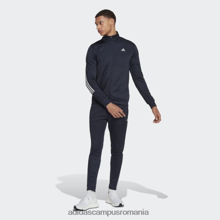 adidas campus romania costum de trening subțire cu fermoar, cerneală adidas bărbați cerneală J266N26372