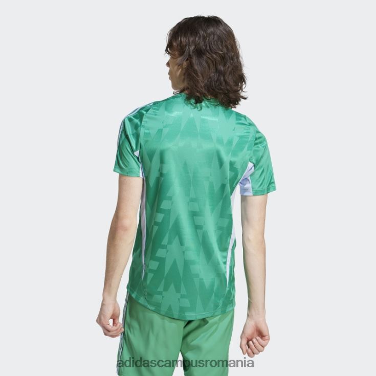 adidas campus romania curte verde tiro home tricou adidas bărbați curte verde/albastru zori J266N26039