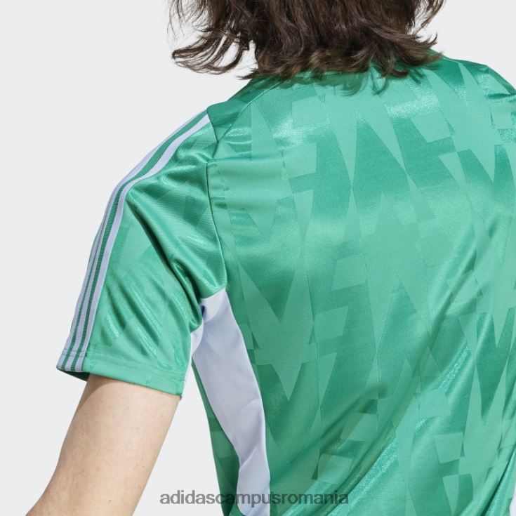 adidas campus romania curte verde tiro home tricou adidas bărbați curte verde/albastru zori J266N26039