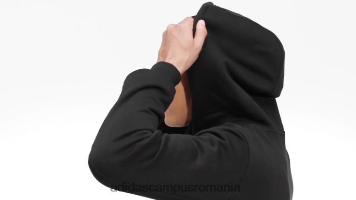 adidas campus romania ecuson din polar de stadion al hanoracului sport negru bărbați negru J266N26505