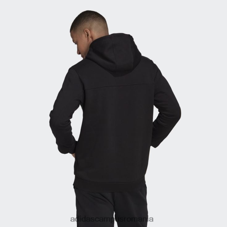 adidas campus romania ecuson din polar de stadion al hanoracului sport negru bărbați negru J266N26505
