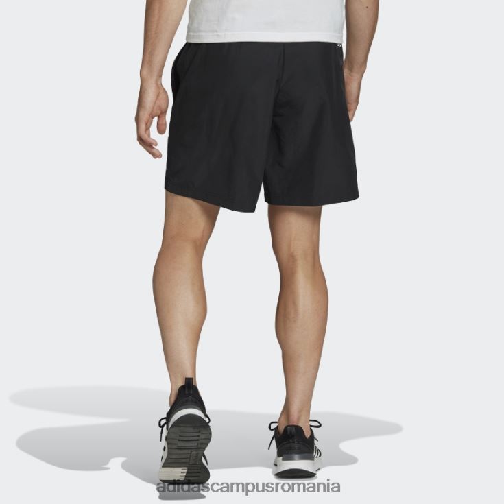 adidas campus romania esențiale brandlove pantaloni scurți țesuți chelsea negri adidas bărbați negru J266N214784