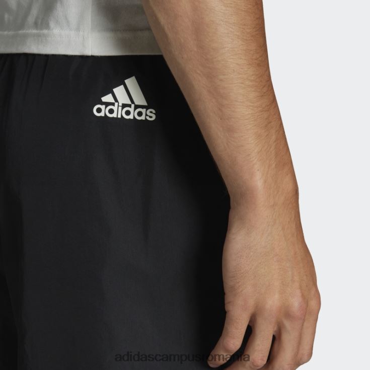 adidas campus romania esențiale brandlove pantaloni scurți țesuți chelsea negri adidas bărbați negru J266N214784