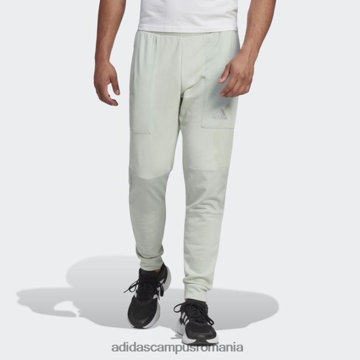 adidas campus romania esentiale brandlove pantaloni frantuzesti terry verzi adidas bărbați verde/argintiu J266N27524