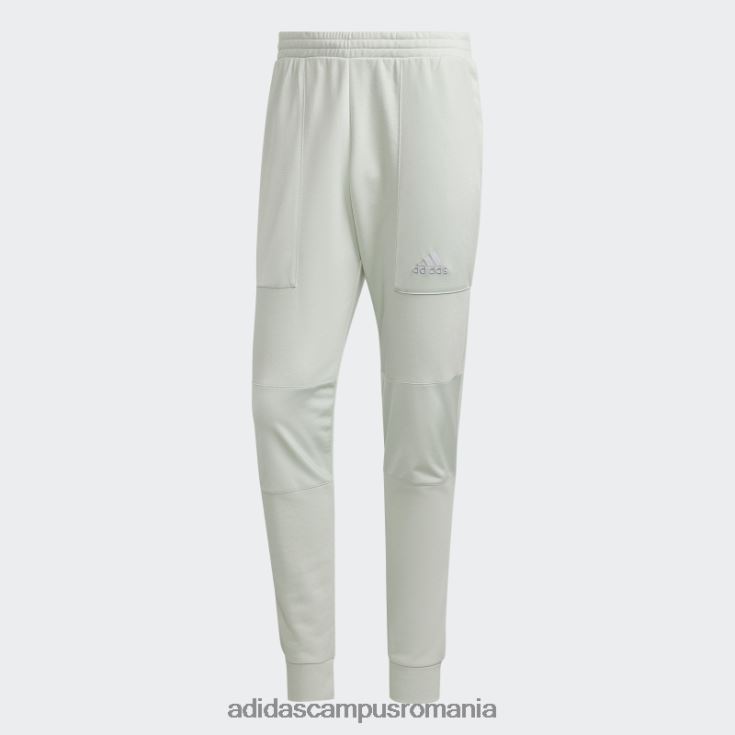 adidas campus romania esentiale brandlove pantaloni frantuzesti terry verzi adidas bărbați verde/argintiu J266N27524