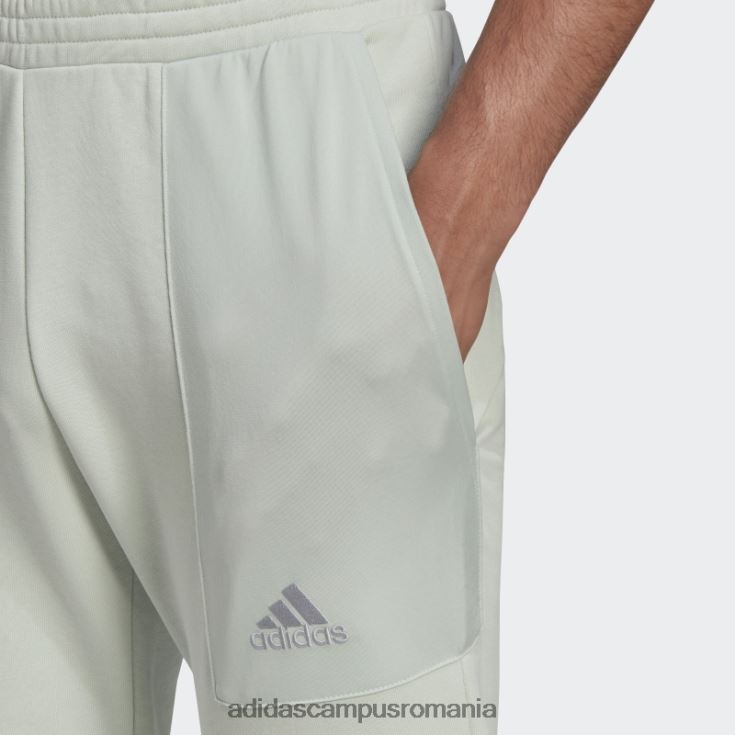 adidas campus romania esentiale brandlove pantaloni frantuzesti terry verzi adidas bărbați verde/argintiu J266N27524