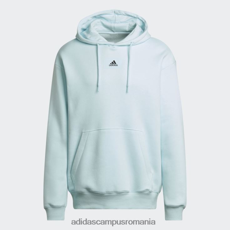 adidas campus romania essentials feelvivid bumbac fleece hanorac cu umăr căzut albastru adidas bărbați albastru J266N214610