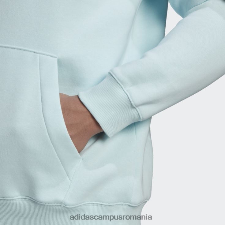 adidas campus romania essentials feelvivid bumbac fleece hanorac cu umăr căzut albastru adidas bărbați albastru J266N214610