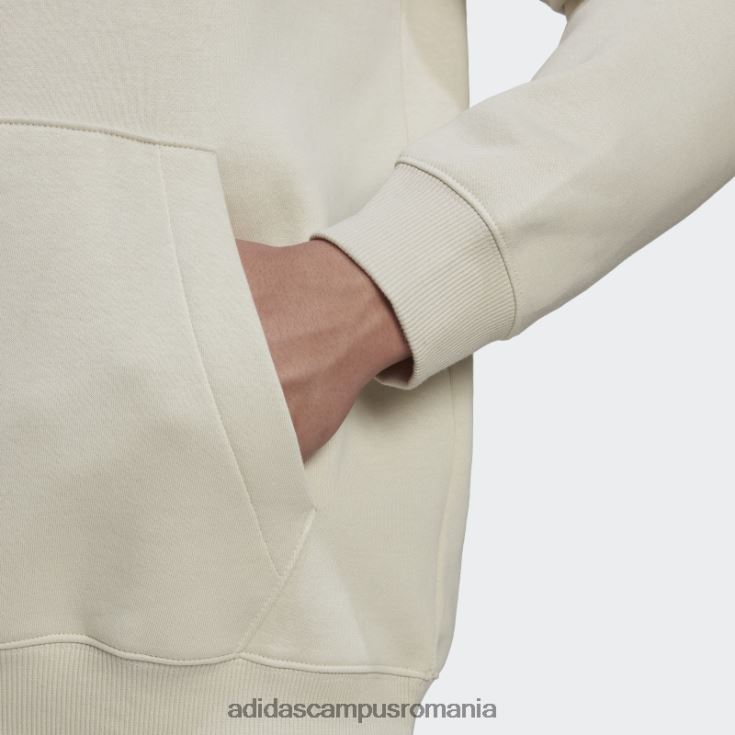adidas campus romania essentials feelvivid fleece bumbac hanorac cu umăr căzut aluminiu bărbați aluminiu J266N26799