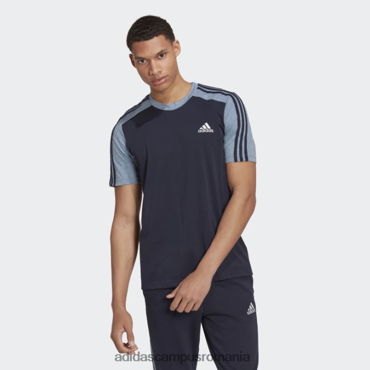 adidas campus romania essentials mélange tee ink adidas bărbați cerneală/cerneală metalică J266N27038