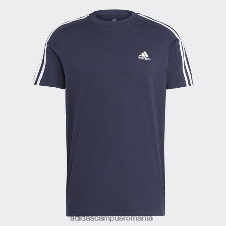 adidas campus romania essentials tricou tricou cu 3 dungi ink adidas bărbați cerneală/alb J266N24920