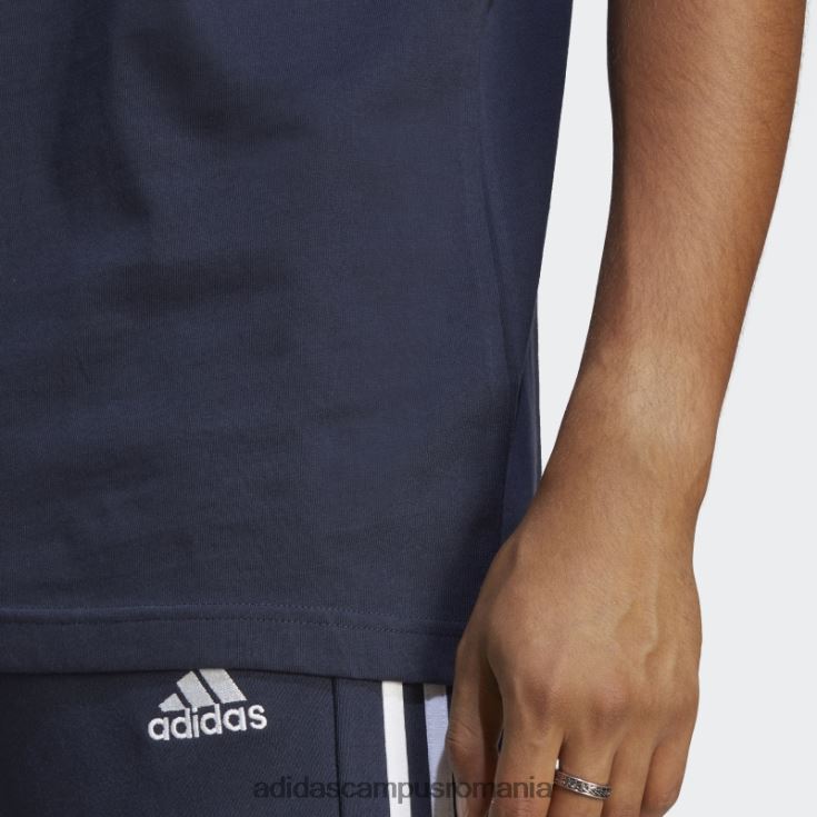 adidas campus romania essentials tricou tricou cu 3 dungi ink adidas bărbați cerneală/alb J266N24920