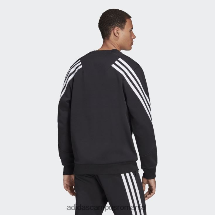 adidas campus romania fashion future icons hanorac negru cu 3 dungi bărbați negru J266N26284