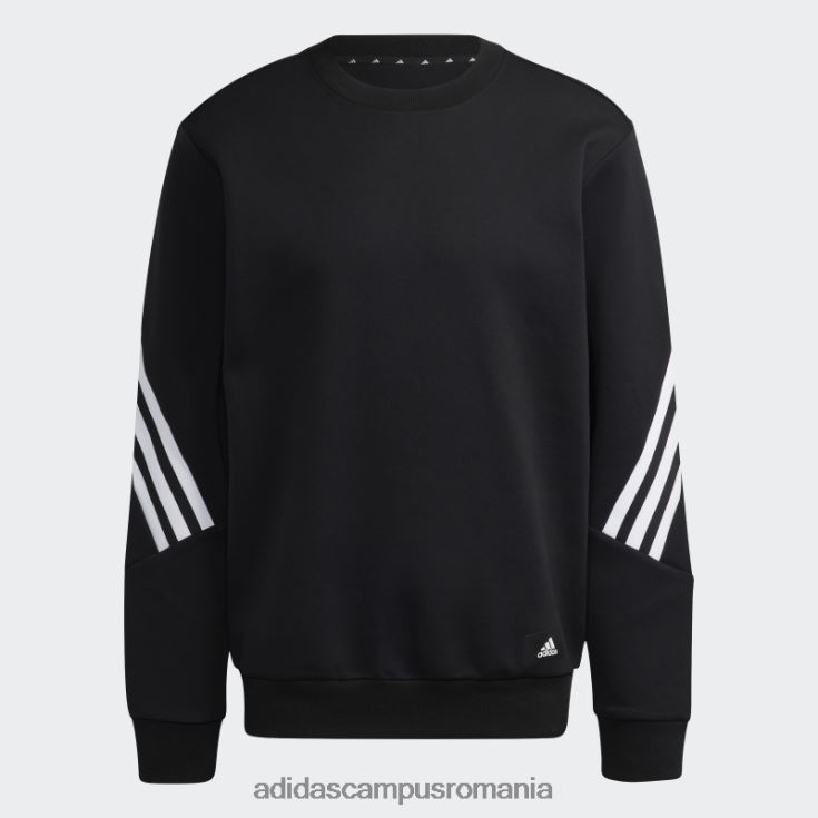 adidas campus romania fashion future icons hanorac negru cu 3 dungi bărbați negru J266N26284