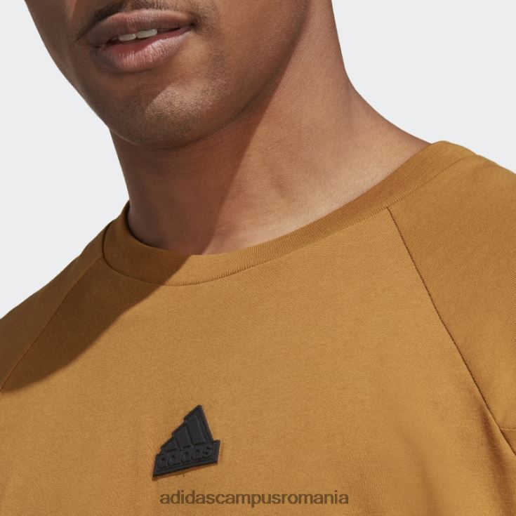 adidas campus romania future icons tricou cu mânecă lungă cu 3 dungi bronz adidas bărbați bronz J266N21020