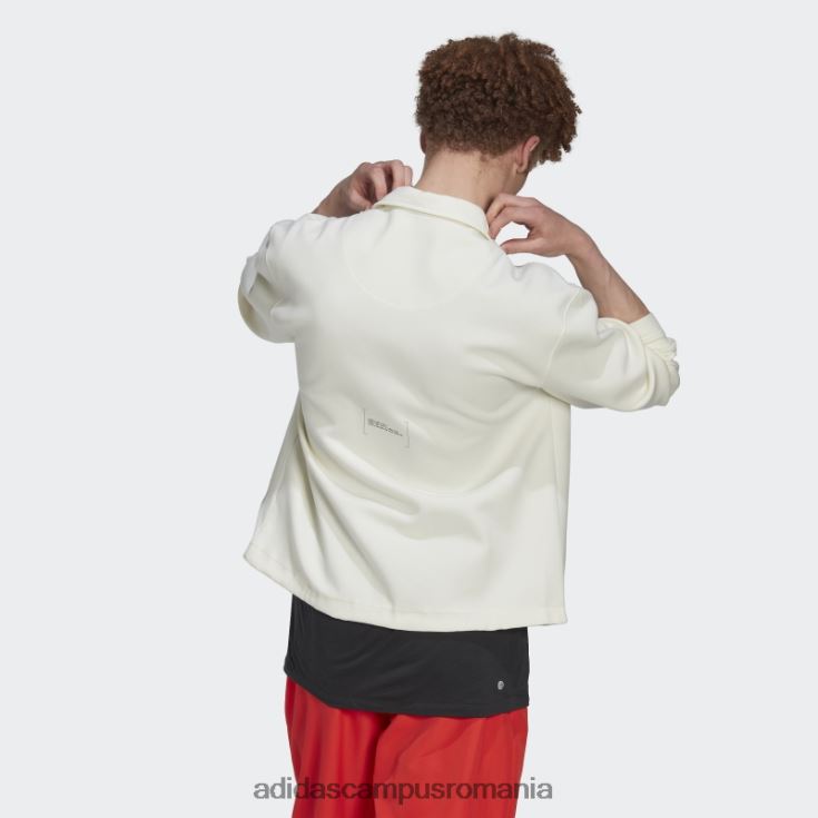 adidas campus romania geacă de antrenor albă bărbați alb J266N2967