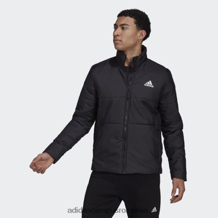 adidas campus romania geaca izolatoare bsc 3 dungi neagra bărbați negru J266N214018