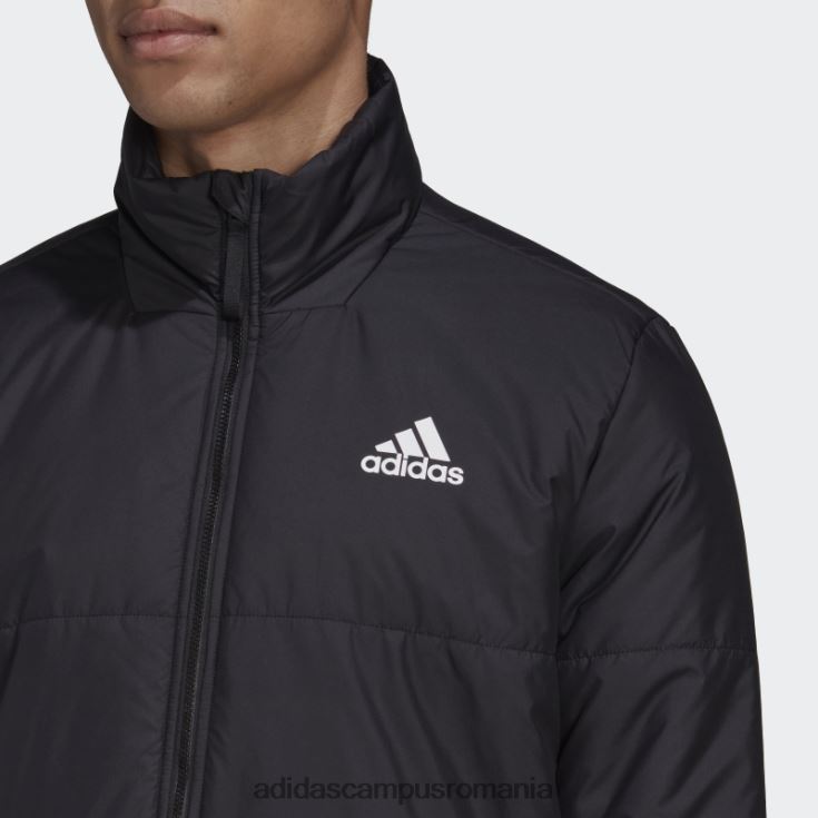 adidas campus romania geaca izolatoare bsc 3 dungi neagra bărbați negru J266N214018