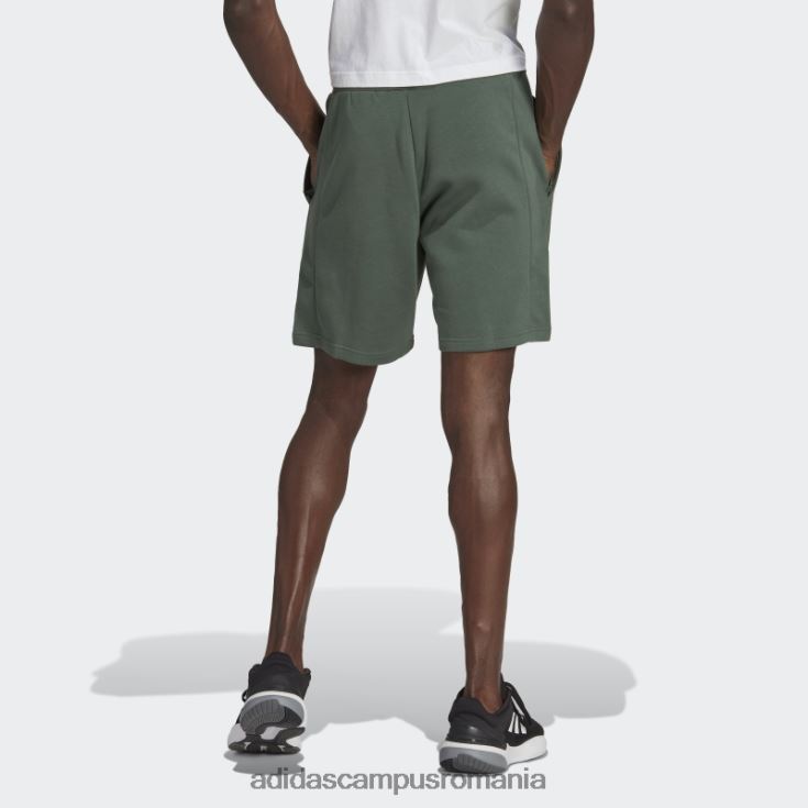 adidas campus romania green oxide stadium fleece reciclat insignă de pantaloni scurți sport adidas bărbați oxid verde J266N27107