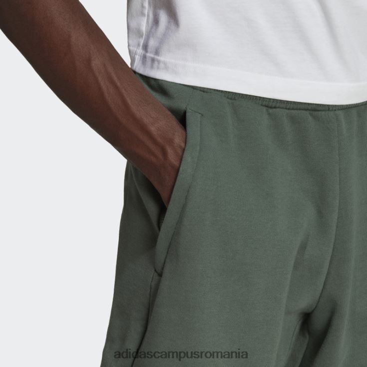 adidas campus romania green oxide stadium fleece reciclat insignă de pantaloni scurți sport adidas bărbați oxid verde J266N27107