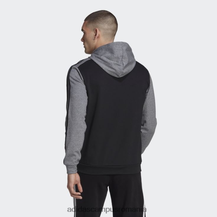 adidas campus romania hanorac adidas negru essentials mélange french terry bărbați melange negru J266N27533