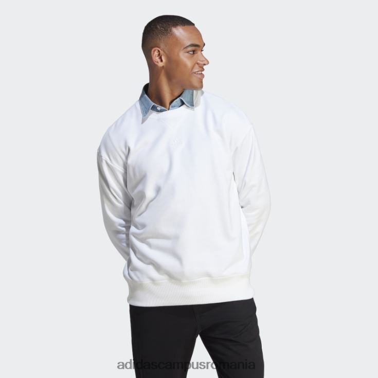 adidas campus romania hanorac alb all szn french terry adidas bărbați alb J266N24983