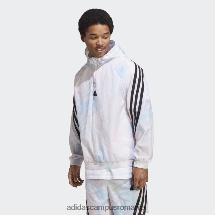 adidas campus romania hanorac alb cu imprimeu peste tot cu icoane viitoare bărbați alb J266N25915