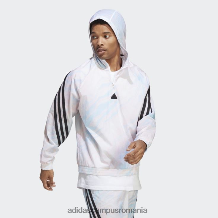 adidas campus romania hanorac alb cu imprimeu peste tot cu icoane viitoare bărbați alb J266N25915