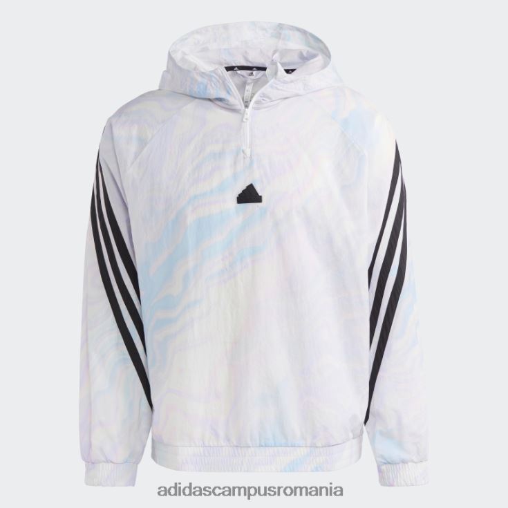 adidas campus romania hanorac alb cu imprimeu peste tot cu icoane viitoare bărbați alb J266N25915