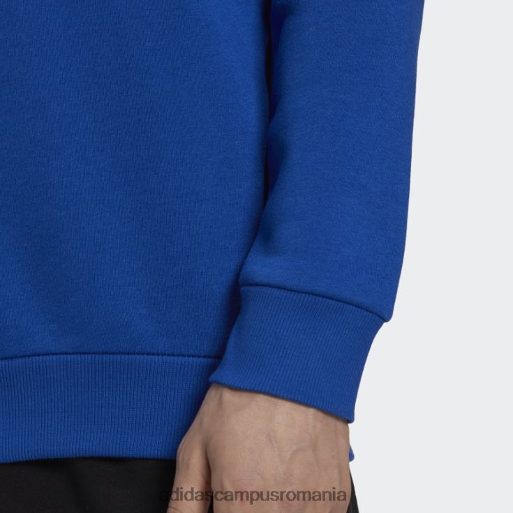 adidas campus romania hanorac albastru regal essentials cu logo mare bărbați albastru regal/alb J266N214915