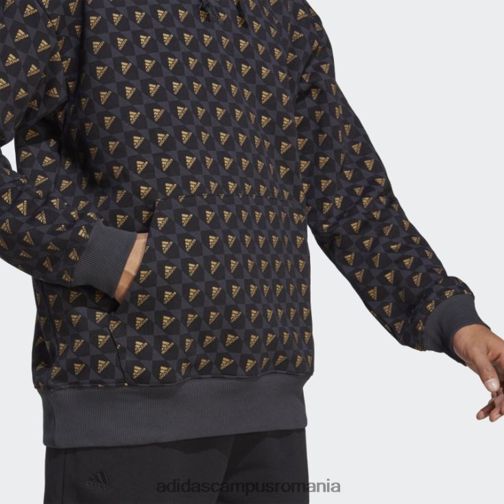 adidas campus romania hanorac all szn x logomania carbon bărbați carbon/negru J266N213315