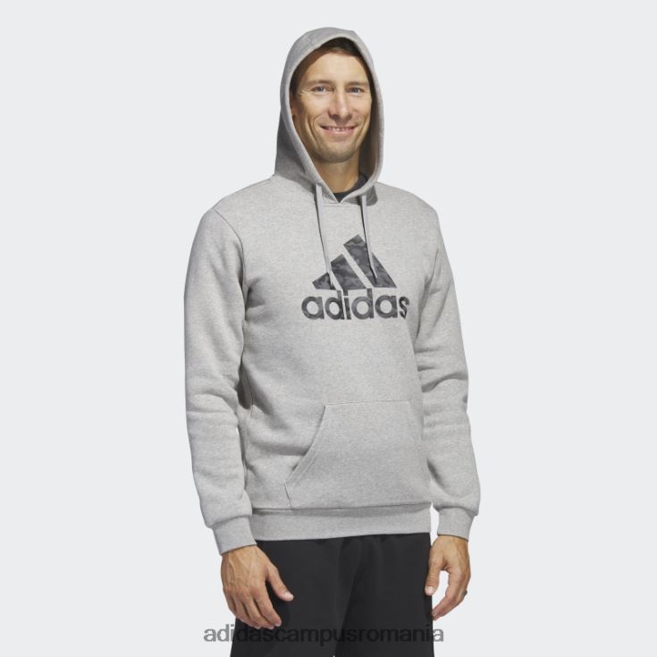 adidas campus romania hanorac camo sportswear gri mediu bărbați gri mediu J266N25606