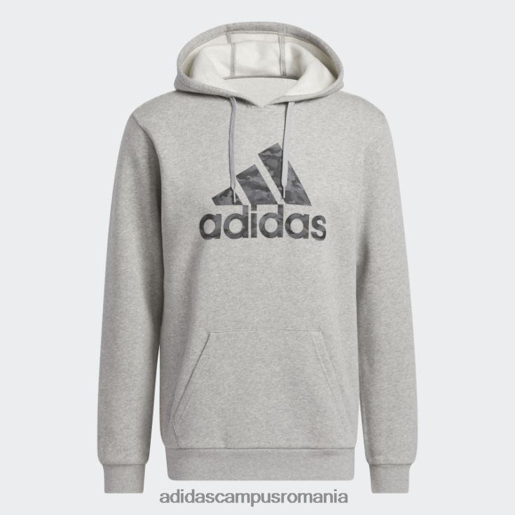 adidas campus romania hanorac camo sportswear gri mediu bărbați gri mediu J266N25606